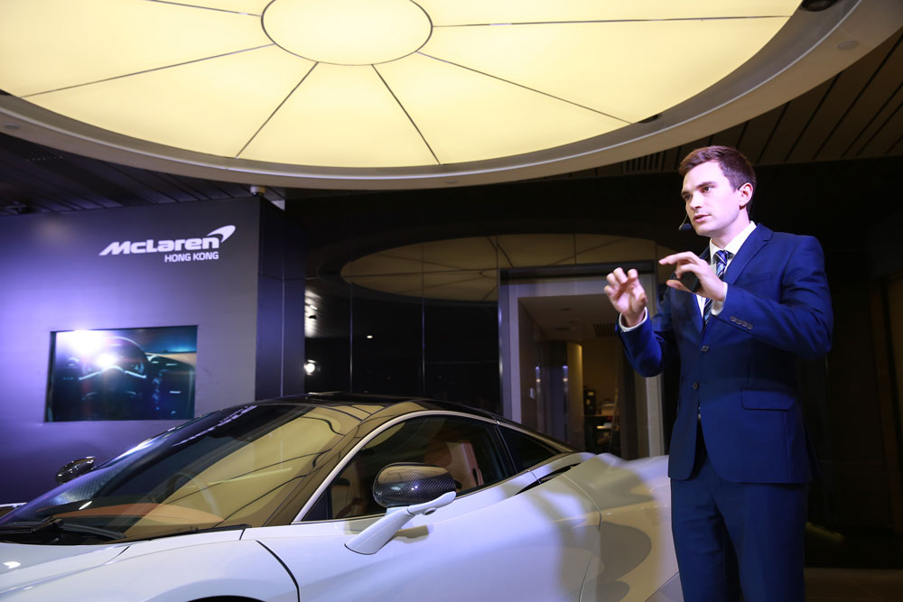 Peter Sell explains the new models in Hong Kong this week
